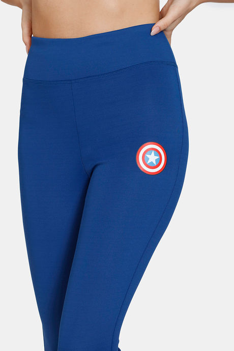Zelocity Quick Dry Gym Leggings - Set Sail — image 5